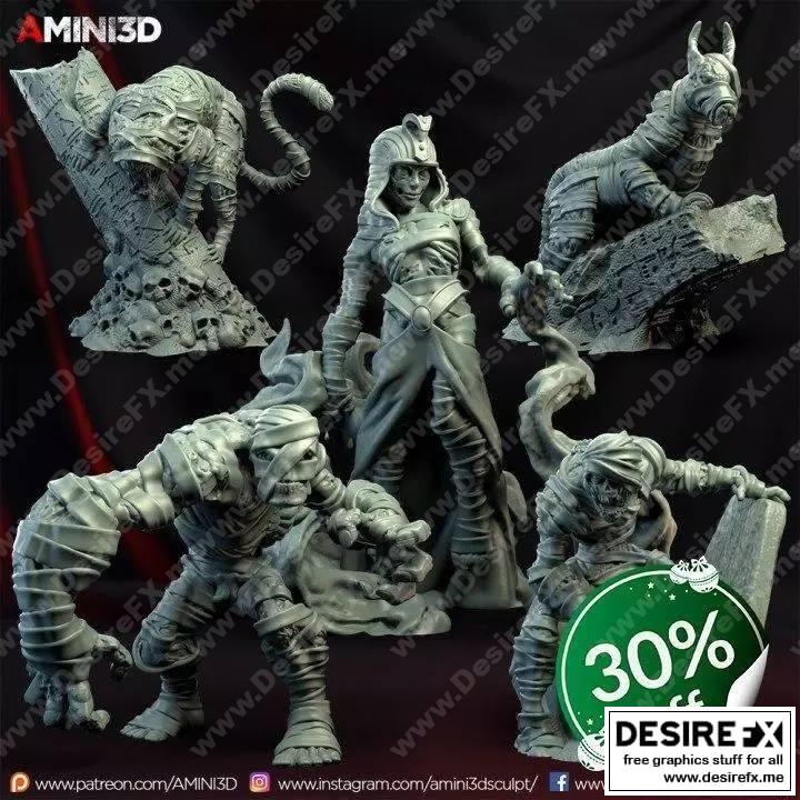 Mummies-木乃伊-3D打印模型|Mummies