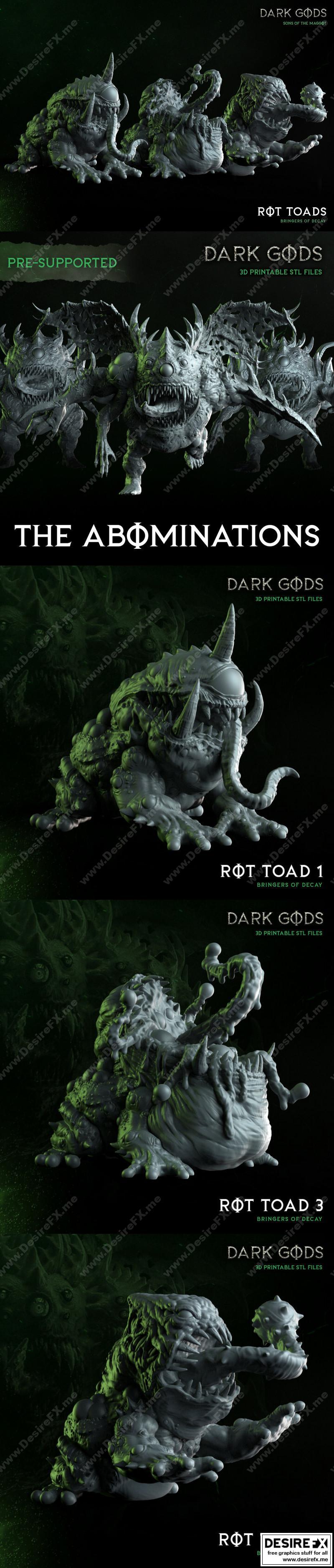 动漫《怪物猎人》角色“托尔”3D打印模型|Toad