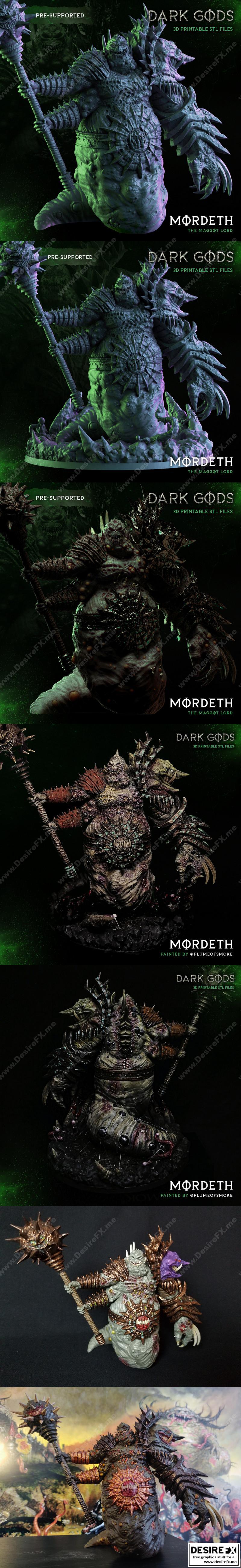 Mordeth-魔戒：精灵之影3D打印模型|Mordeth