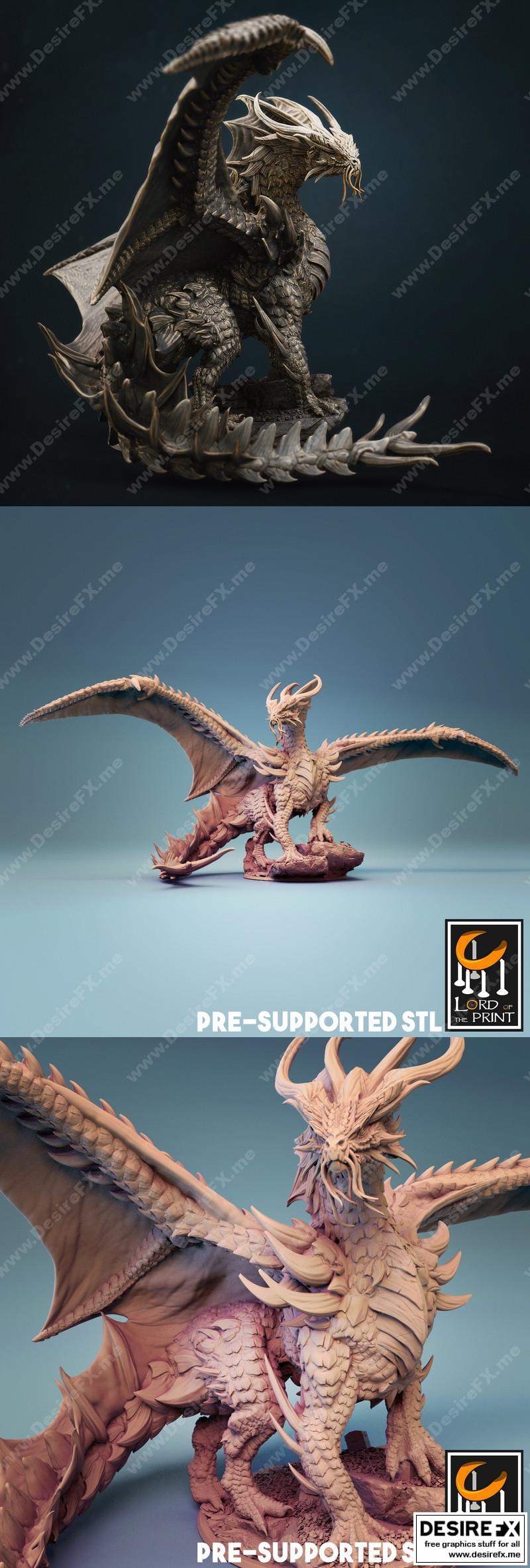 黄金龙：3D打印模型匠心呈现|Gold Dragon