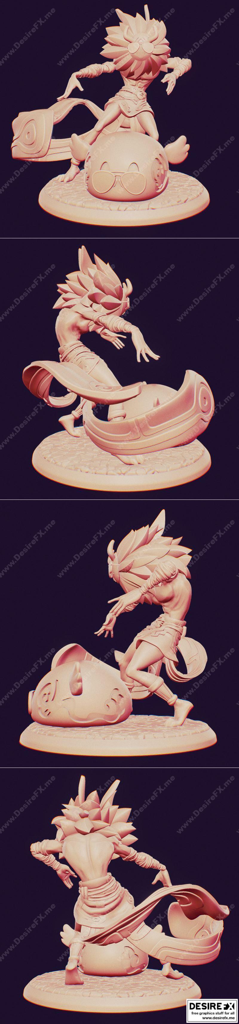 霍利丘尔岩版——原神3D打印模型|Hilichurl Rock Version – Genshin Impact