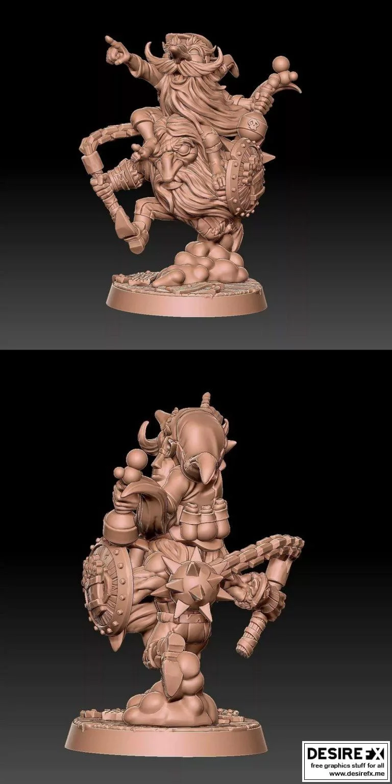 Gnish and Gnosh 3D打印模型|Gnish and Gnosh