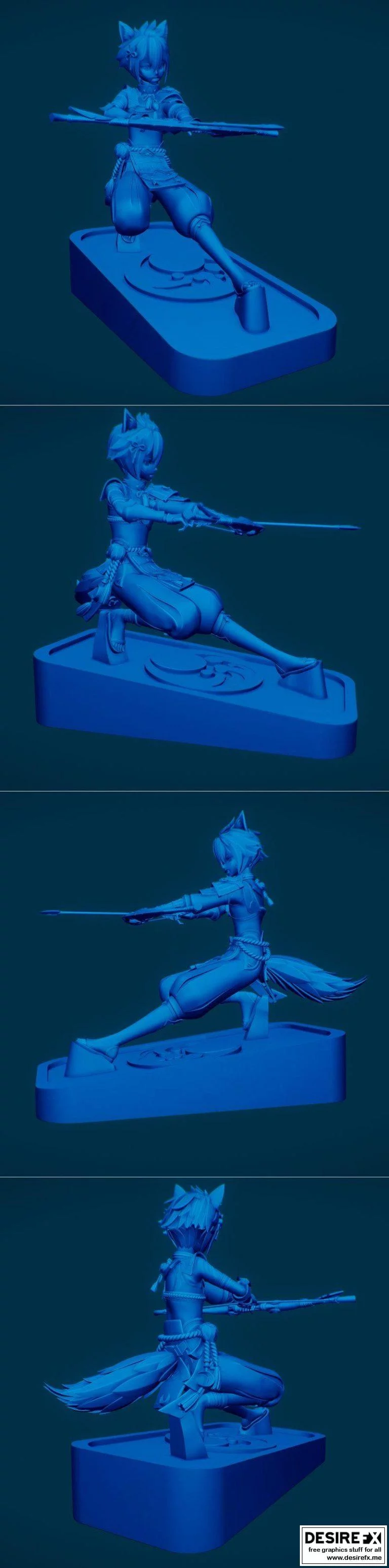 瓦塔西·戈鲁 3D打印模型|General Of Watatsumi Gorou – Genshin Impact