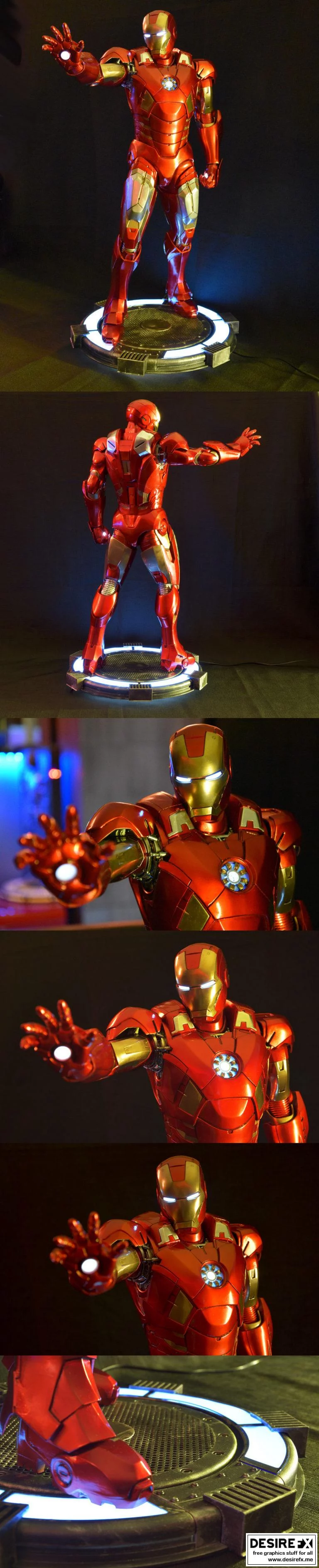 钢铁侠 MRK7 3D打印模型|Iron Man MRK7 – 3D print