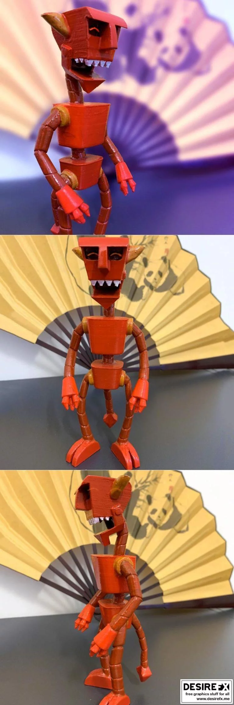 未来机器人恶魔 3D打印模型|Robot Devil from Futurama