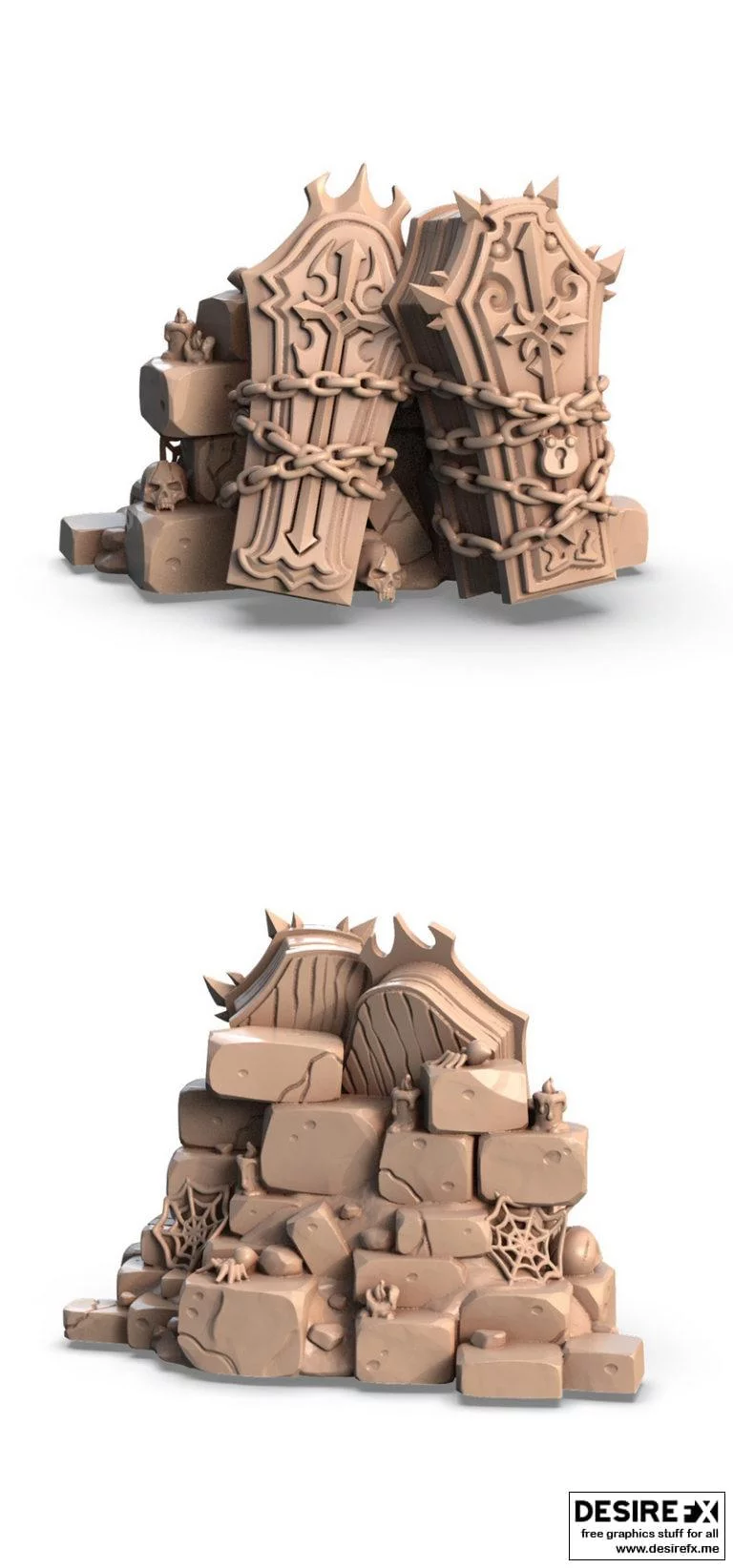 格拉夫斯-终末之境-艾莉娅 3D打印模型|Graves