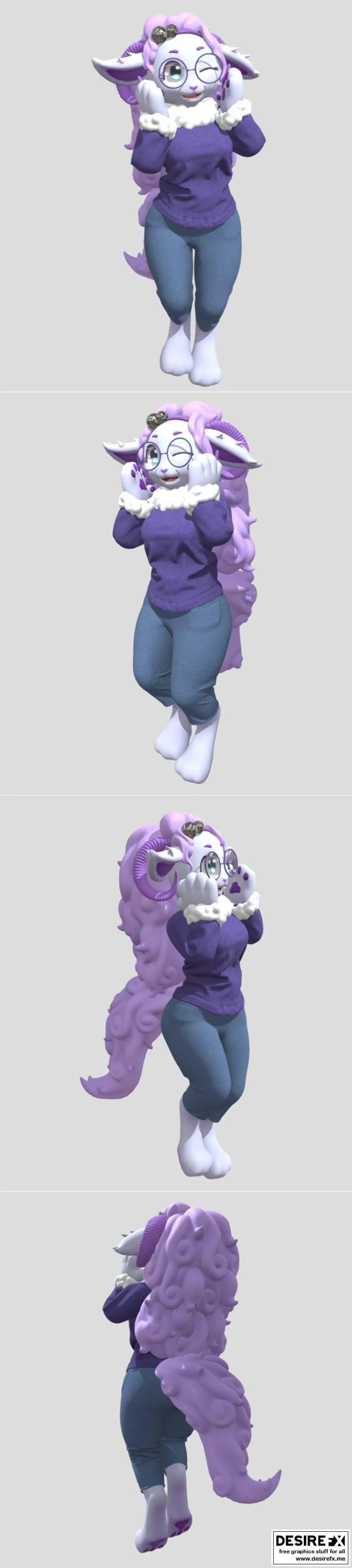 Eve中的3D打印模型：动漫游戏角色立体呈现|Eve