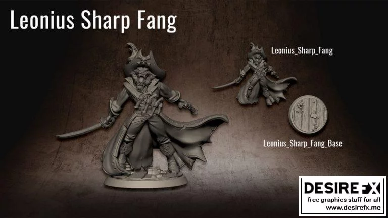 Leonius Sharp Fang 3D打印模型|Leonius Sharp Fang