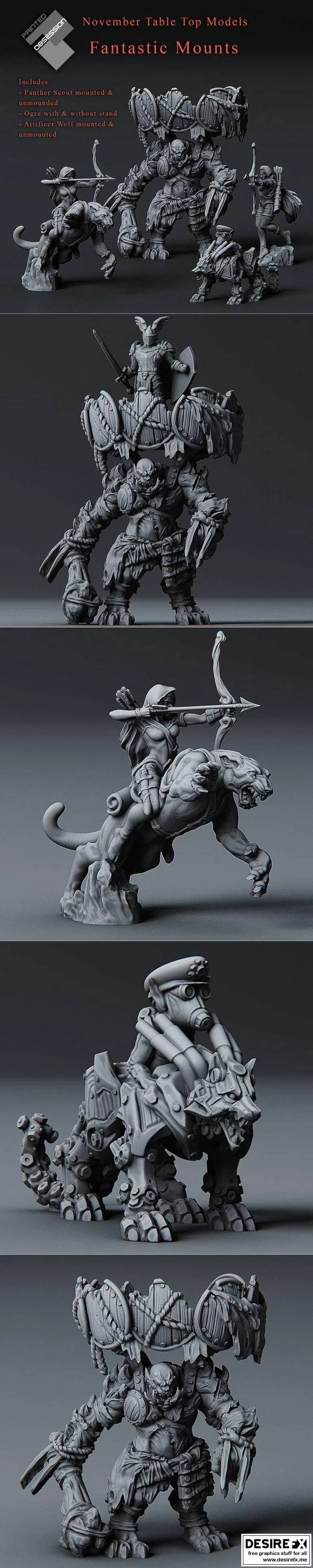 Printed Obsession 2019：《进击的巨人》艾伦·耶格尔 3D打印模型|Printed Obsession November 2019