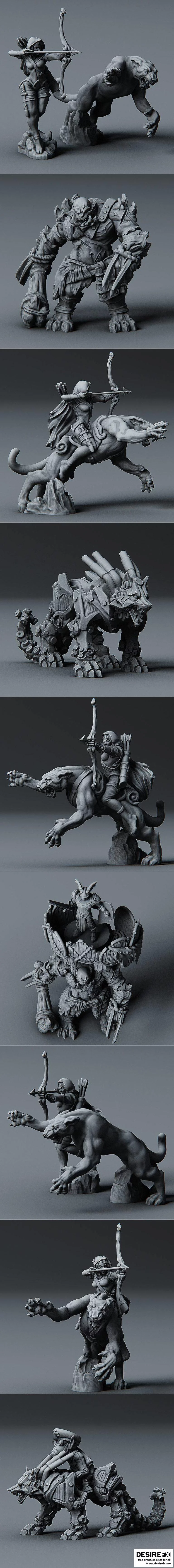 Printed Obsession 2019：《进击的巨人》艾伦·耶格尔 3D打印模型|Printed Obsession November 2019