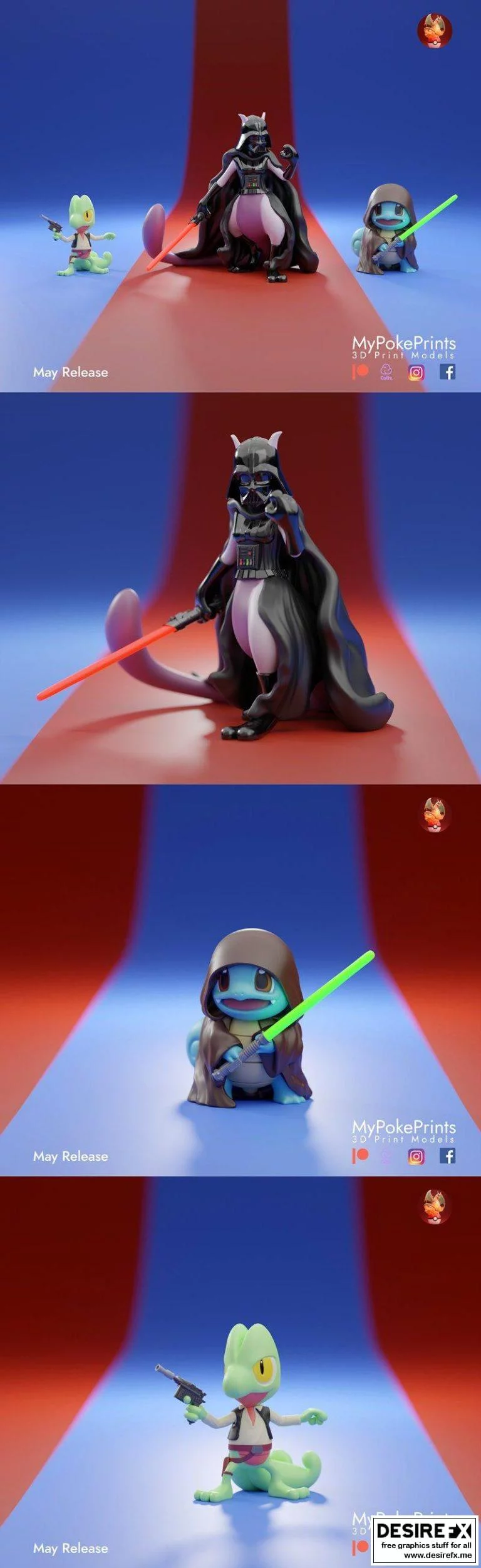 4月4日，与你共赴星海——《星球大战》卢克·天行者3D打印模型|May the 4th be with you