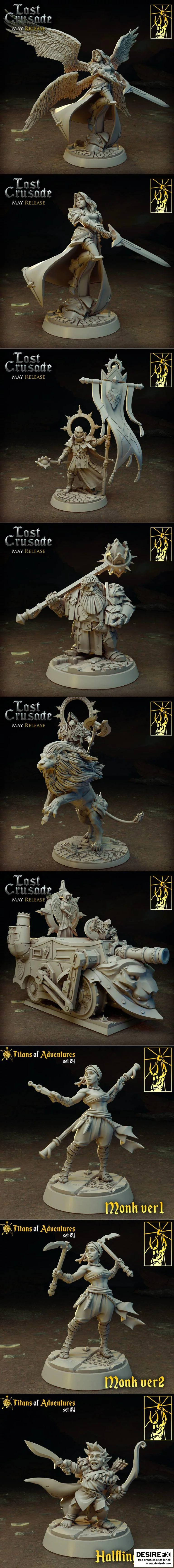 Titan Forge迷你模型——失落的十字军战役|Titan Forge Miniatures – Lost Crusade May 2022