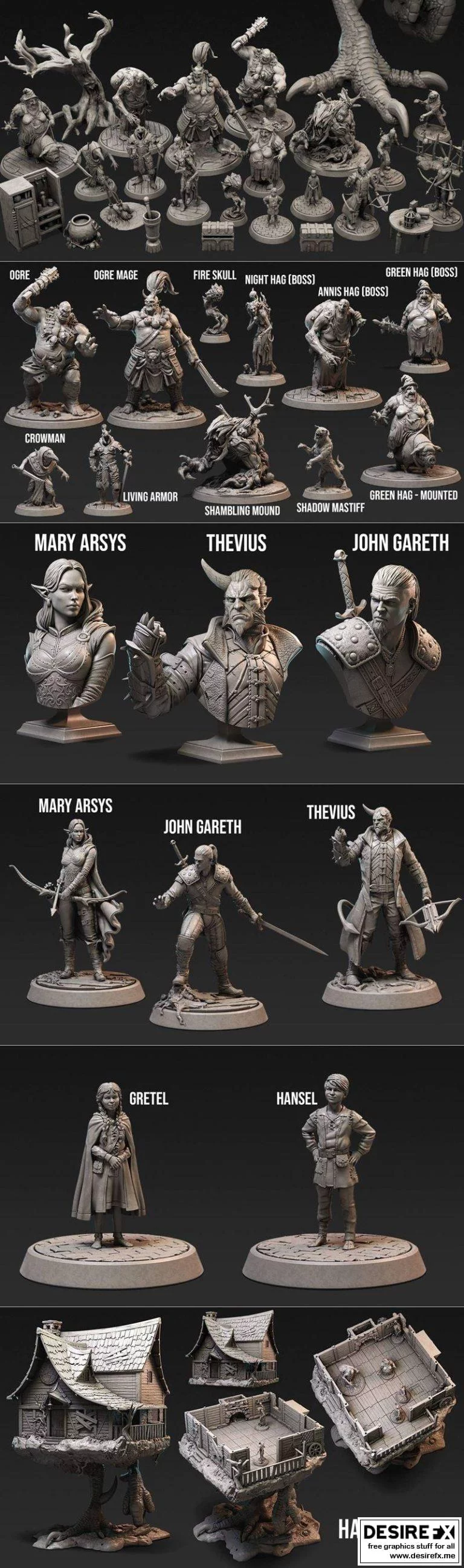 Loot Studios – 《奶奶的预言》3D打印模型|Loot Studios – Granny’s Prophecy February 2021