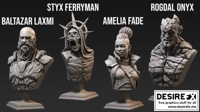 Loot Studios – Planar Cruise – 3D打印模型集|Loot Studios – Planar Cruise – Busts