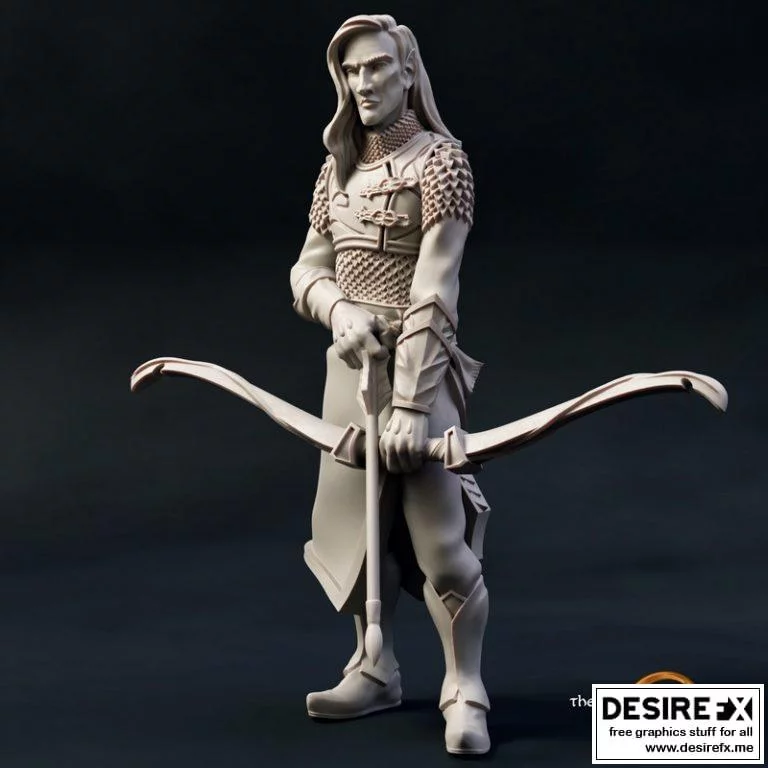 Ranger队长哈尔尔 3D打印模型|Ranger Captain Haller