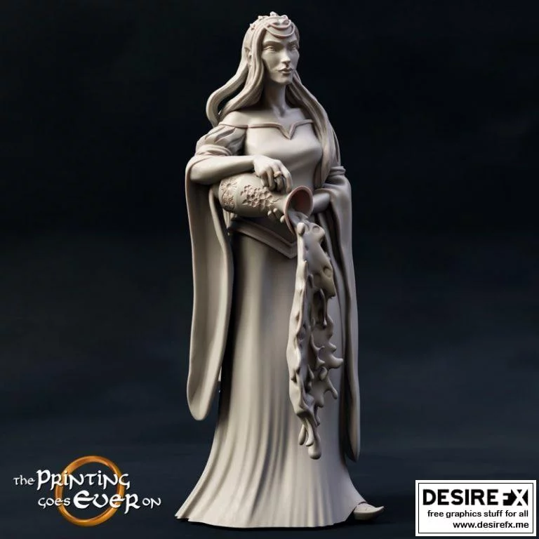 Queen Gladhiel 3D打印模型|Queen Gladhiel