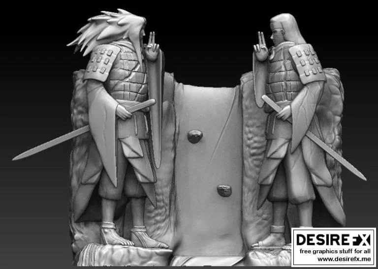 naruto 佐助 3d打印模型|Valle del fin NARUTO