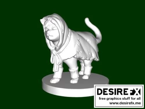 rogue猫 3D打印模型|Rogue cat