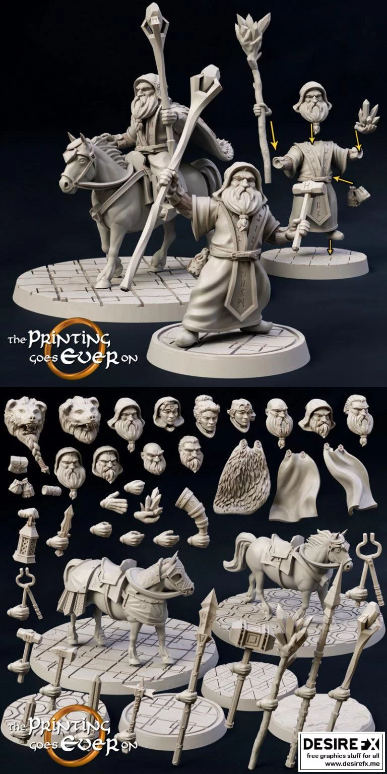 模块化矮人刻文师|Modular Dwarven Runesmiths