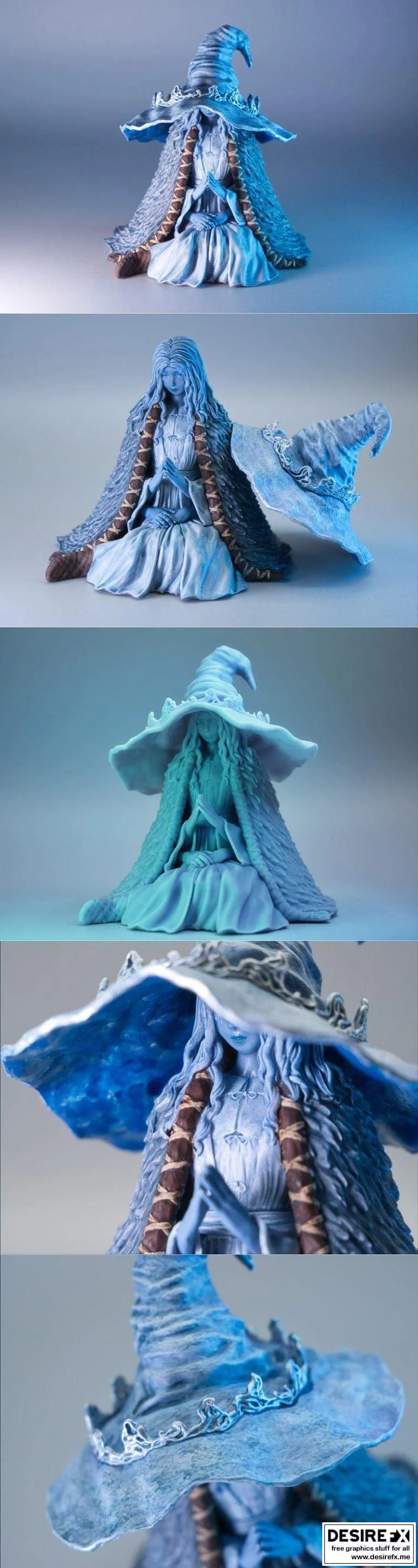 Ranni的奇幻之旅：3D打印 witch角色模型|Ranni the Witch