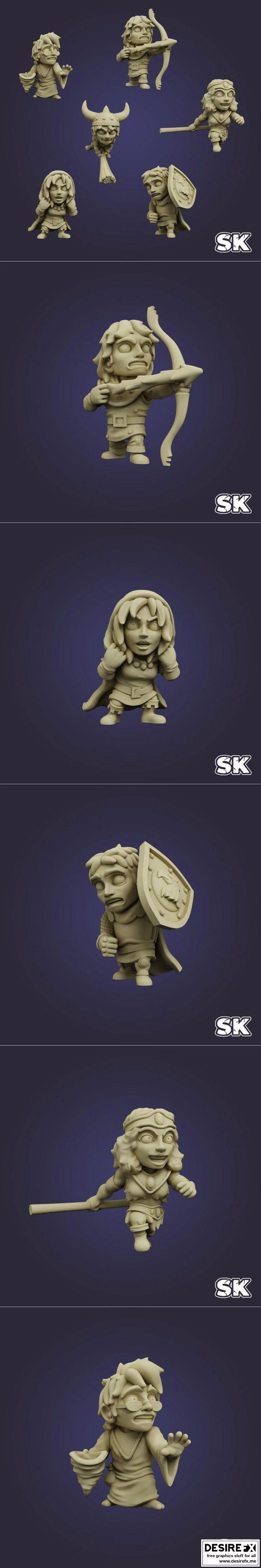 Dungeon World-《咒术回战》-虎杖悠仁 3D打印模型|Dungeon World