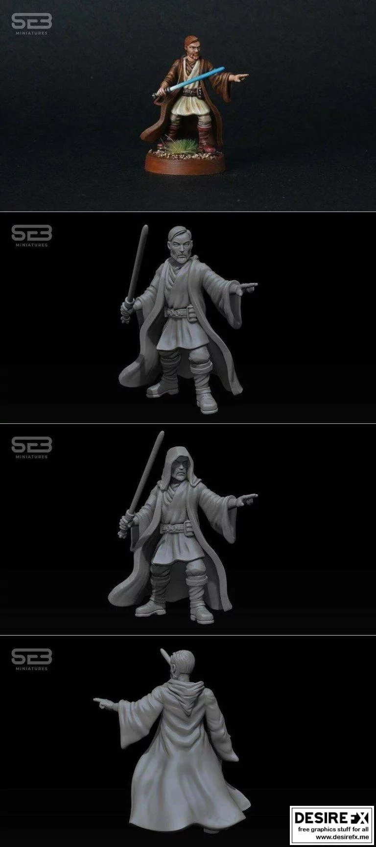 Dunes大师 《沙丘》莉亚角色3D打印模型|Dunes Master