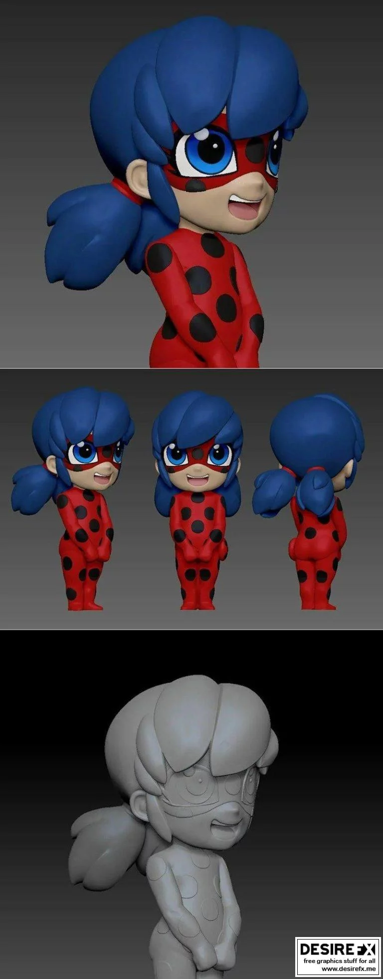 LadyBug中的3D打印模型设计|LadyBug
