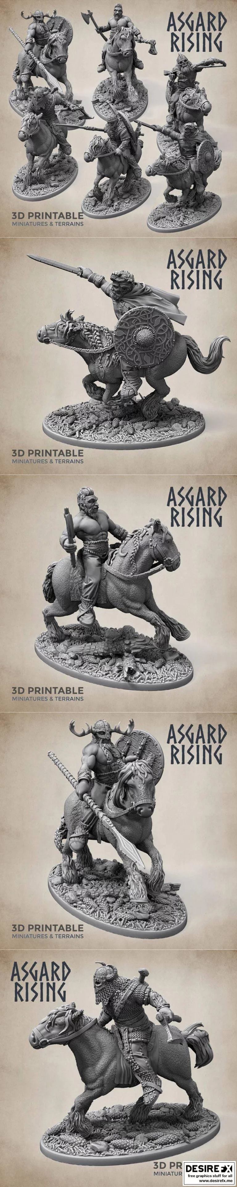 阿斯加德崛起 2020 3D打印模型集|Asgard Rising December 2020