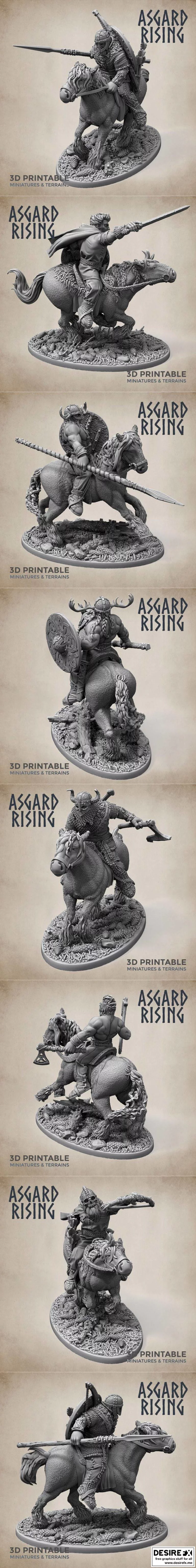 阿斯加德崛起 2020 3D打印模型集|Asgard Rising December 2020