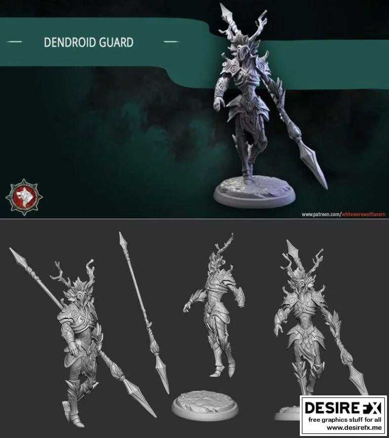 Dendroid Pose 2 3D打印模型|Dendroid pose 2