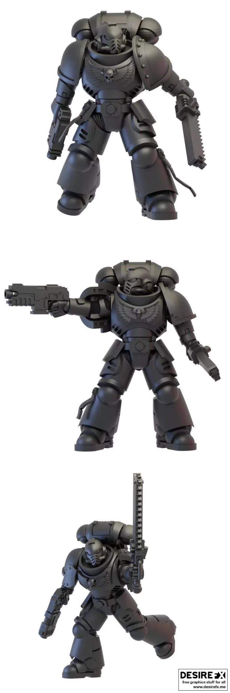 原神·雷电将军3D打印模型|Primary Space Warrior Melee Combatants