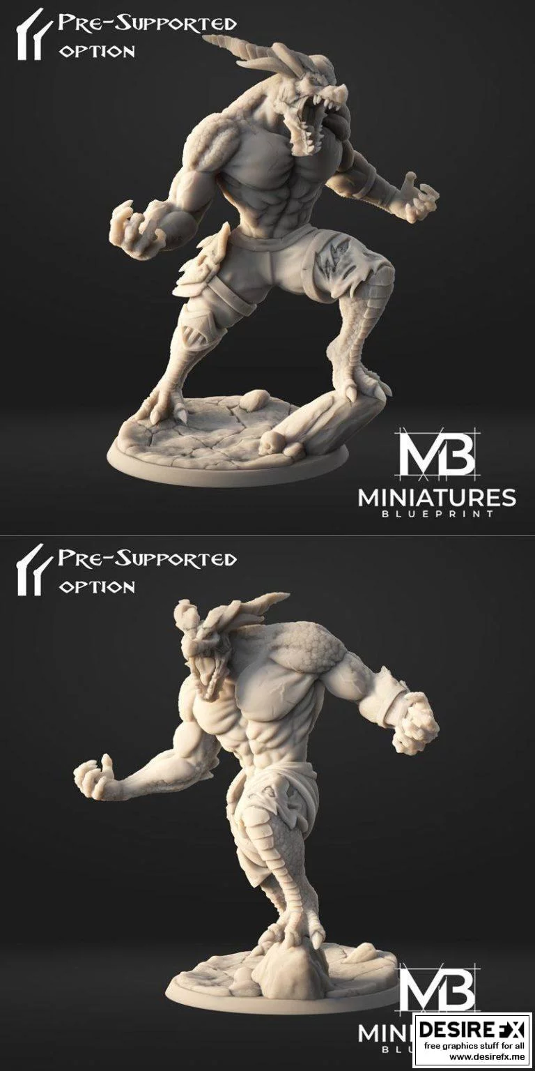 Gunnonth 《生命之取》角色3D打印模型|Gunnonth The Life Taker