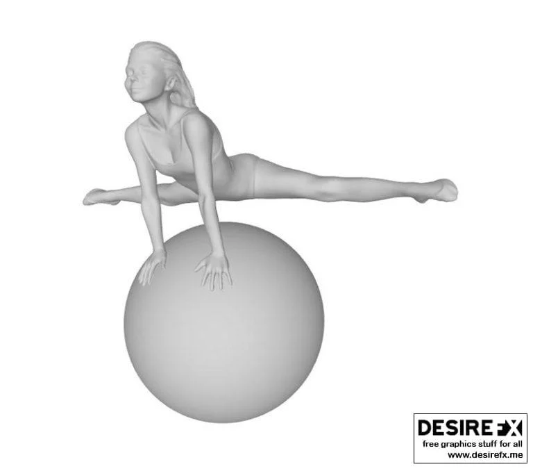 球上 Acrobat——3D打印模型设计|Acrobat on a ball