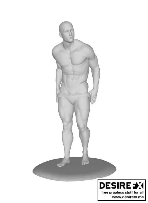 动漫游戏角色3D打印模型集|Stripper