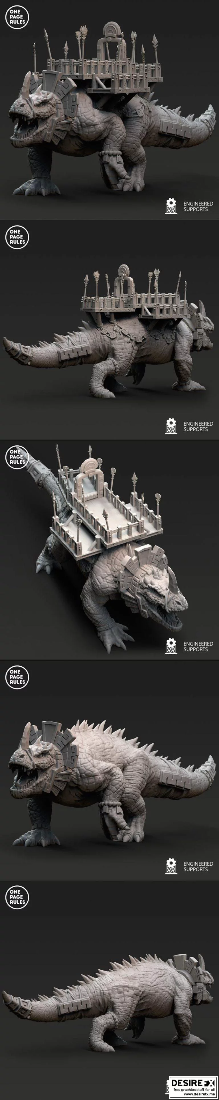 霸王龙恐惧巨兽|Saurian Dread Behemoth