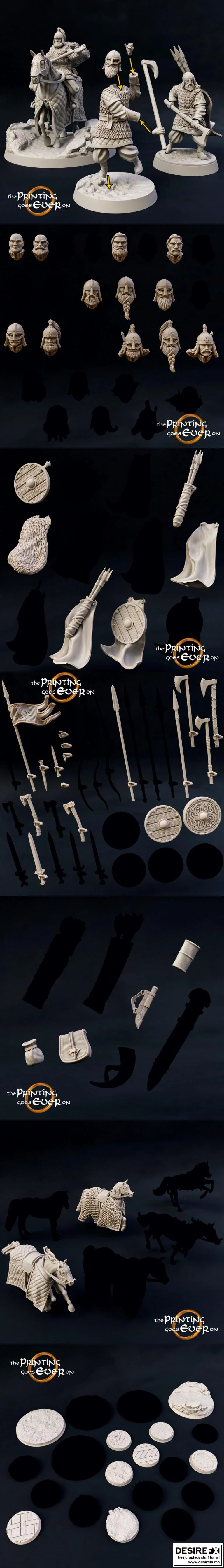 模块化骑士mercia阿克曼|Modular Ridermercia Axemen