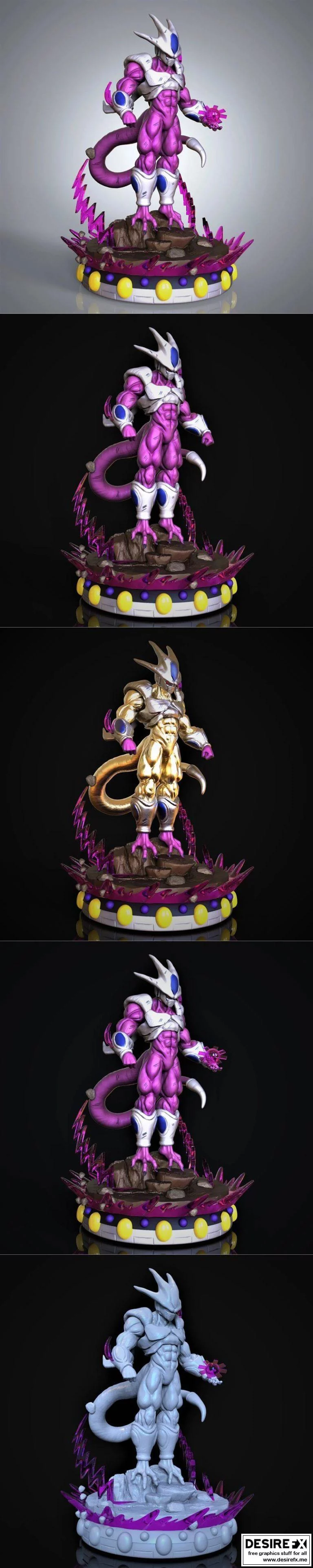 3D打印模型：动漫角色可动人偶系列——《进击的巨人》艾伦·耶格尔|Cooler