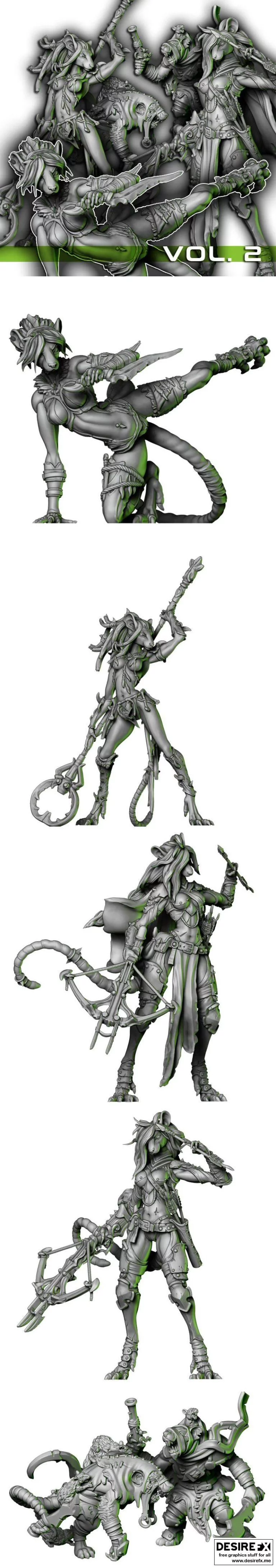 花园之尾 Vol.2 3D打印模型集|Tails from the Garden Vol 2