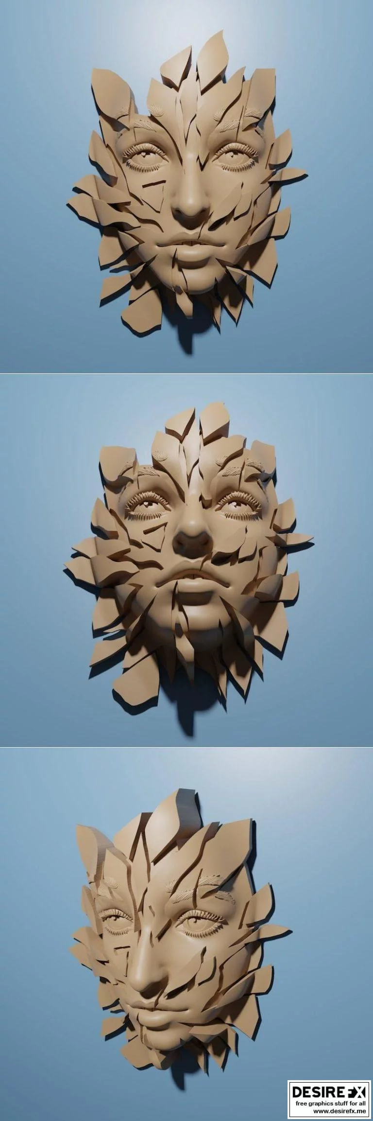 女性24：动漫游戏角色3D打印模型集|Women 24