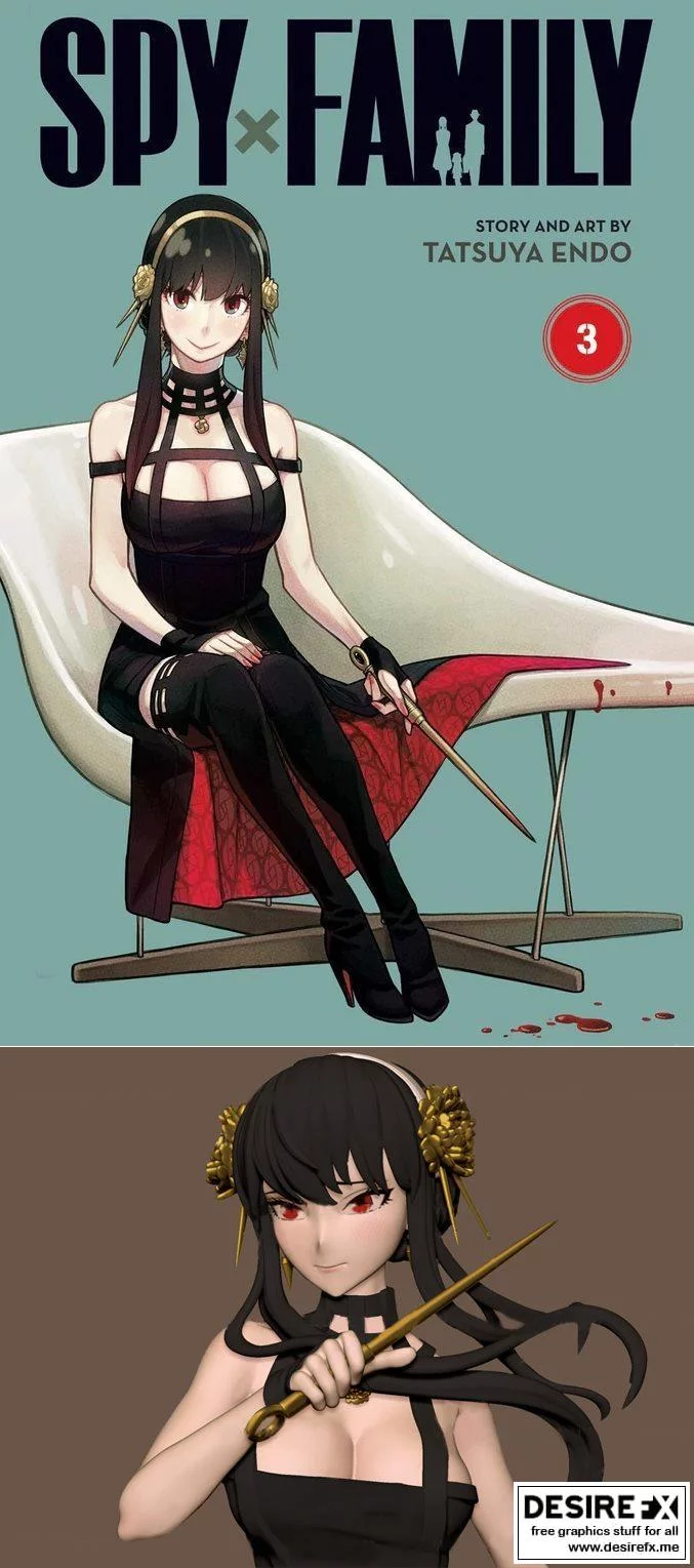 Spy x Family 3D打印模型集：角色精细还原|Spy x Family v3