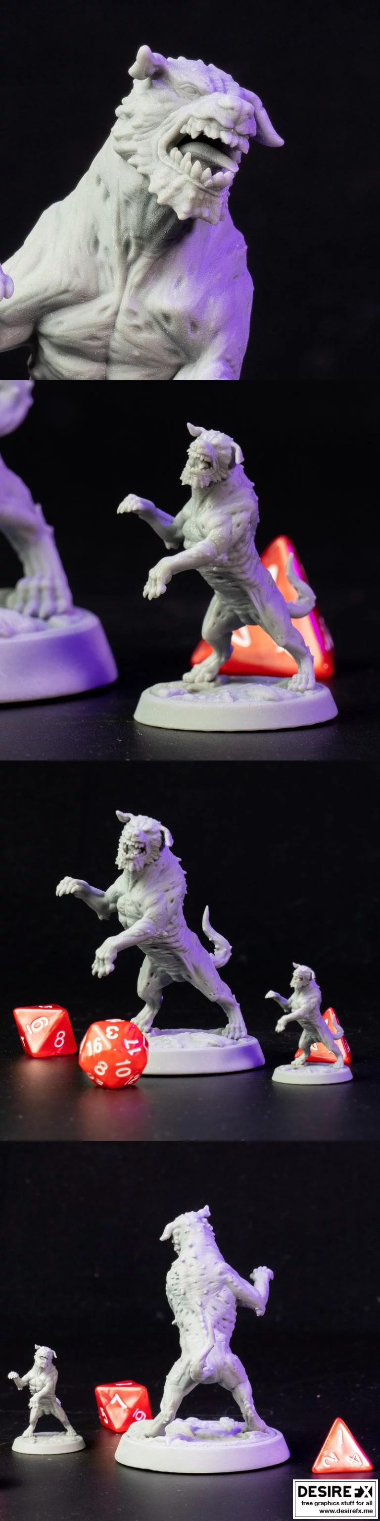 影狼：3D打印模型设计集|Shadow Mastiff