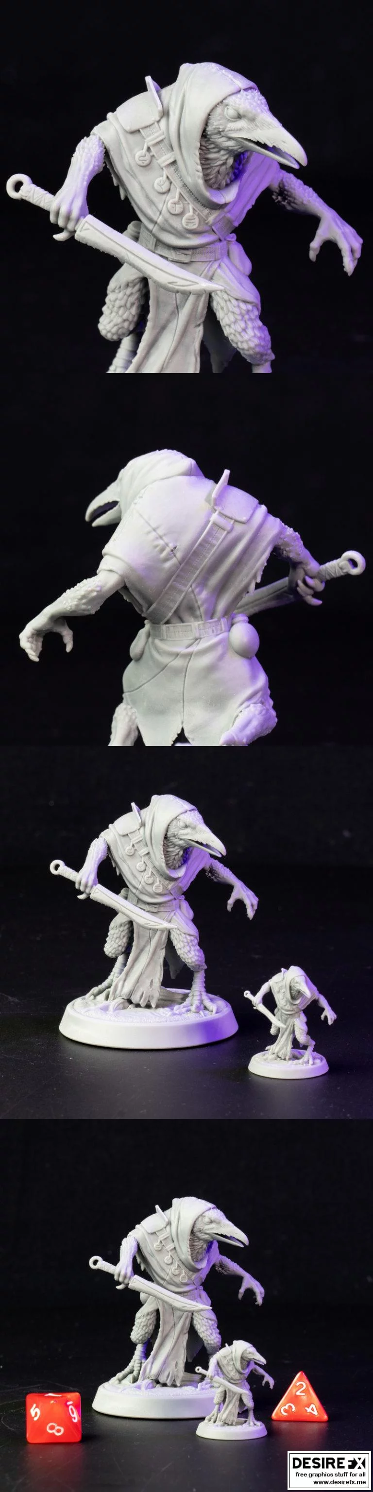 Crowman-《战锤40K》-克罗曼 3D打印模型|Crowman