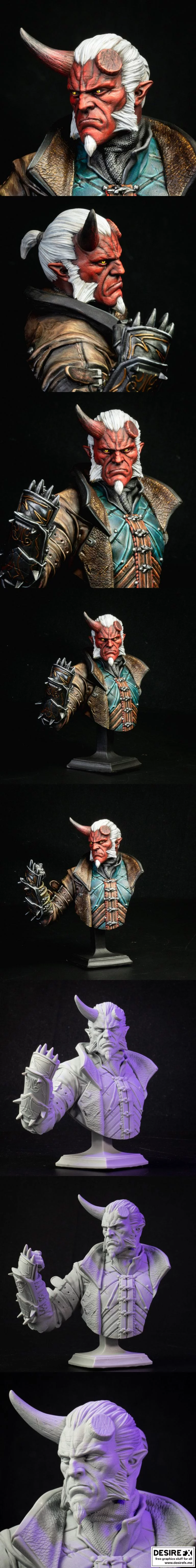 Thevius bust 3D打印模型|Thevius Bust