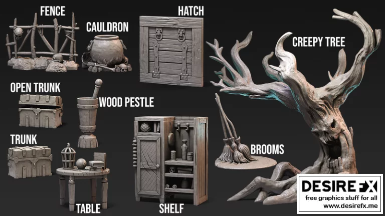 祖母的预言：环境模型设计|Granny’s Prophecy Environment