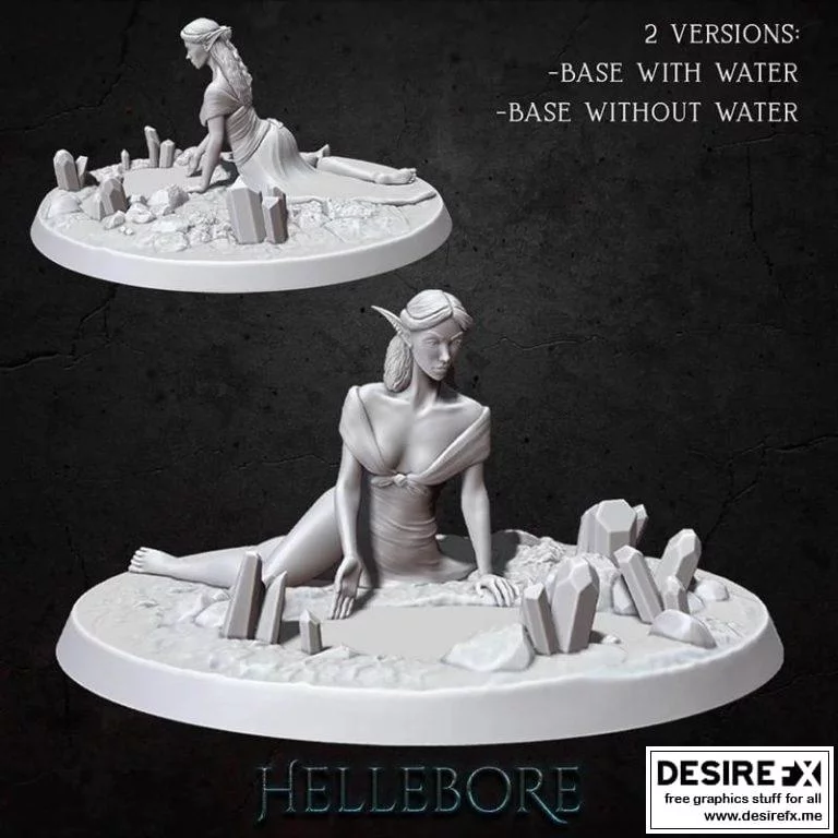 Hellebore V3：动漫《进击的巨人》角色艾伦·耶格尔 3D打印模型|Hellebore V3