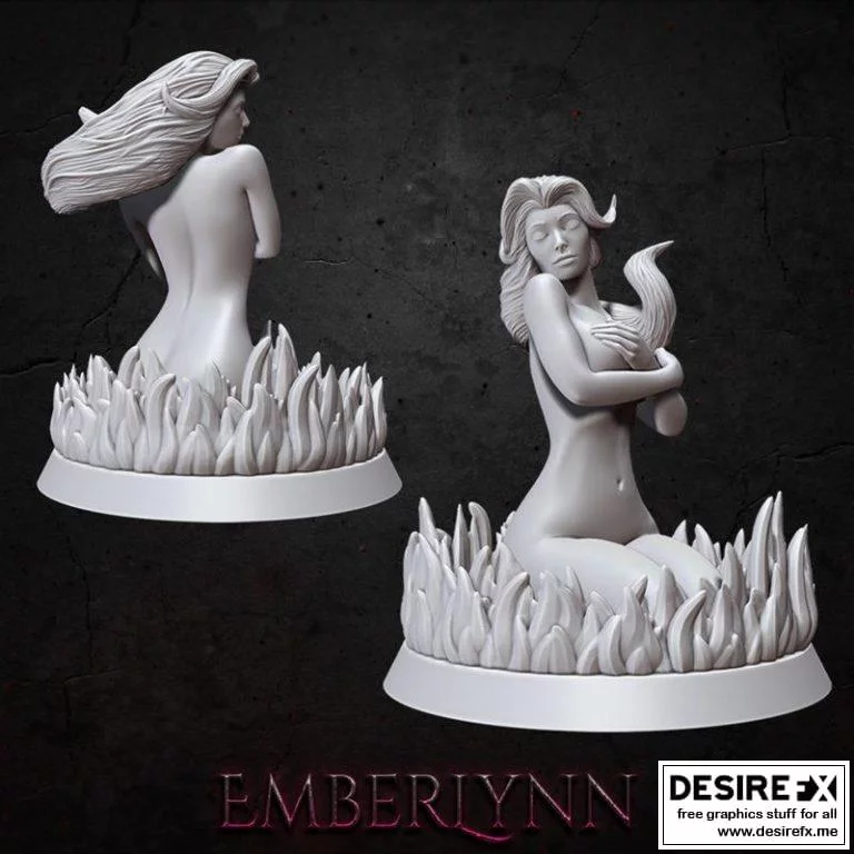 Emberlynn：动漫角色3D打印模型集|Emberlynn