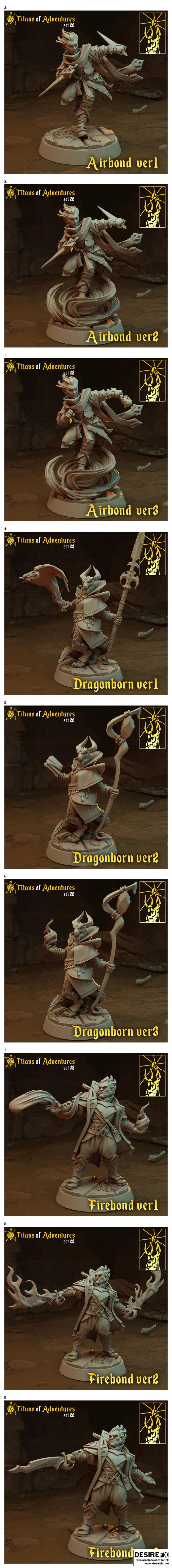 冒险之王22：3D打印模型精选集|Titans of Adventure Set 22