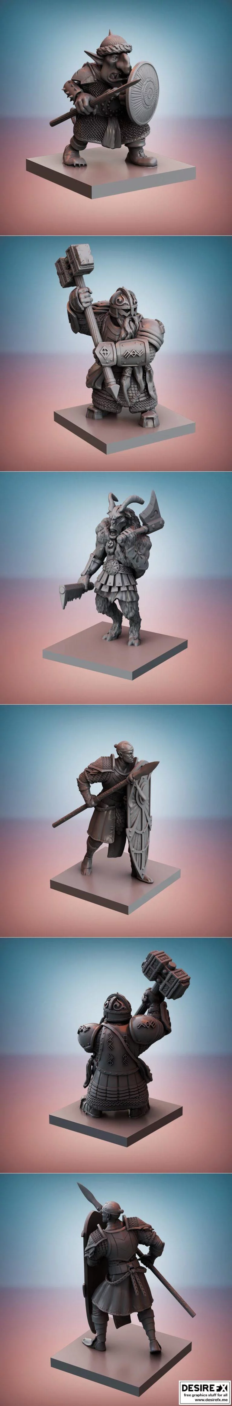 ZBS迷你玩偶·幻想9世纪系列|ZBS Miniatures – Fantasy 9th age