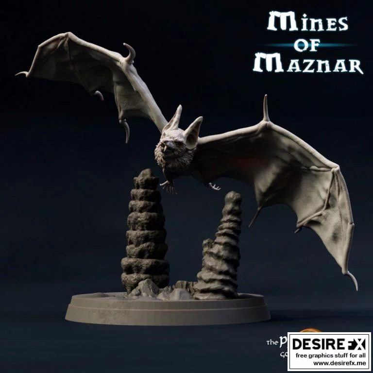 巨兽蝙蝠 3D打印模型|Giant Bat