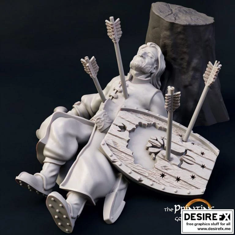 《Fallen Hero》——动漫角色3D打印模型集|Fallen Hero